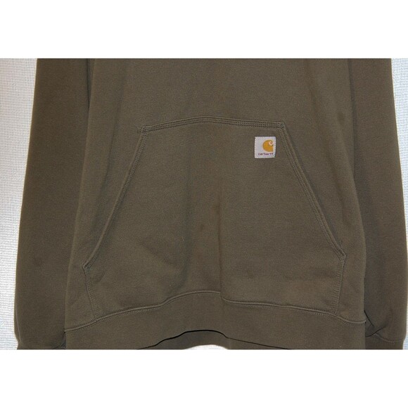 Carhartt Mens 2XL Original Fit Pullover Midweight Hooded Sweatshirt K121-316 - Picture 2 of 7